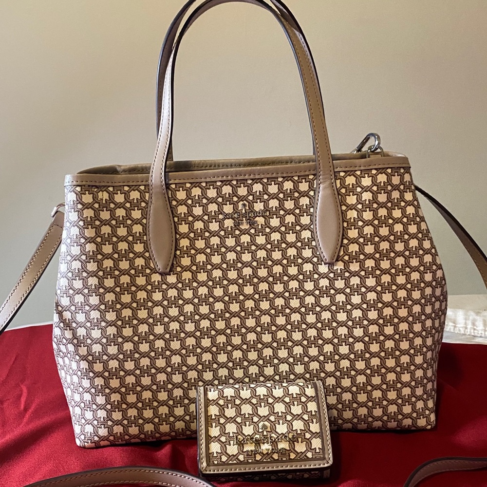 Kate Spade Tote and matching Wallet